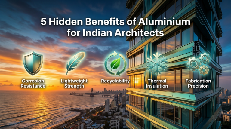 5 Hidden Benefits of Aluminium for Indian Architects